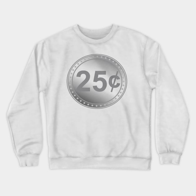 Gumball Machine Quarter Halloween Costume Crewneck Sweatshirt by williamarmin